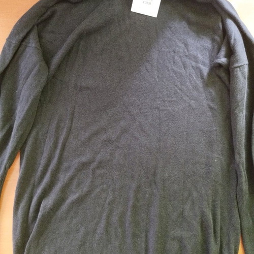 Funky Buddha black fine knit dress with turtleneck new size S