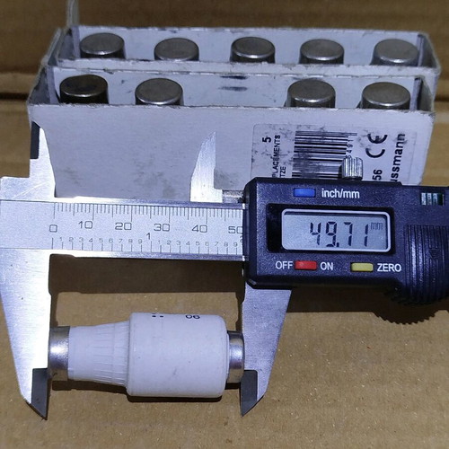 Large gG-gl 25A cartridge fuses new, pack of 10