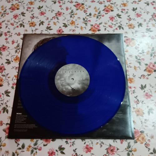 Ics Vortex Storm Seeker vinyl LP, Century Media, blue translucent