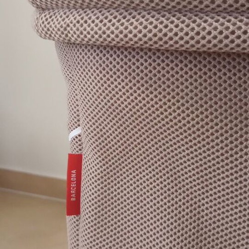 Clic baby cot used, portable 0-6 months, beige