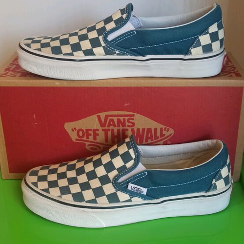 Vans Classic Slip-On Checkerboard Unisex shoes size 37 used