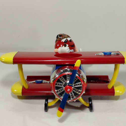 M&M's airplane plastic figure used, large