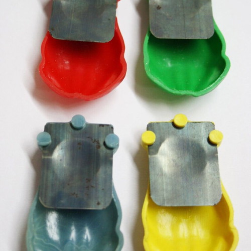 Vintage frog toy with sound new