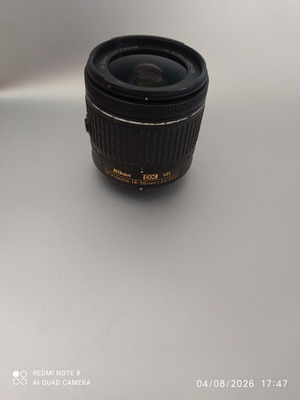 Nikon AF-DX Nikkor 18-55mm f/3.5-5.6G VR lens used, vibration reduction