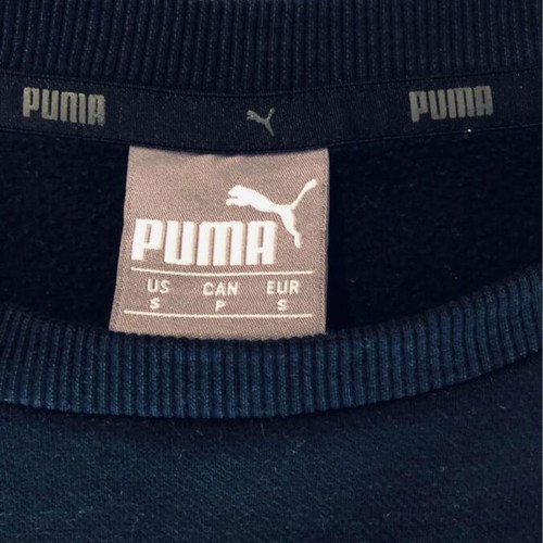 Puma women's sweatshirt used, black, size S