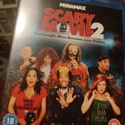 Scary Movie 2 Blu-Ray like new, comedy thriller horror