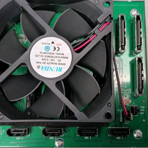 Icy Dock FatCage Backplane hard drive enclosure used MB155SP-B