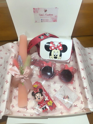 Minnie Mouse gift set with or without candle new