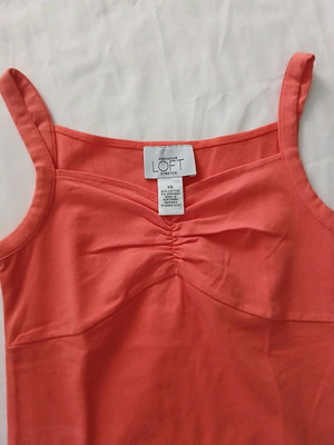 Ann Taylor coral top XS like new