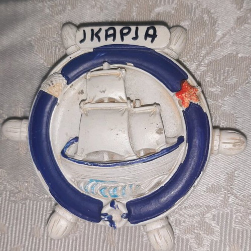Magnet from Ikaria used, souvenir