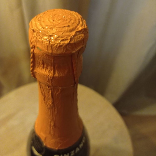 Cinzano Gran Secco sparkling wine bottle sealed 740ml 80's