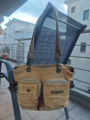 Fullah Sugah shoulder bag used, beige