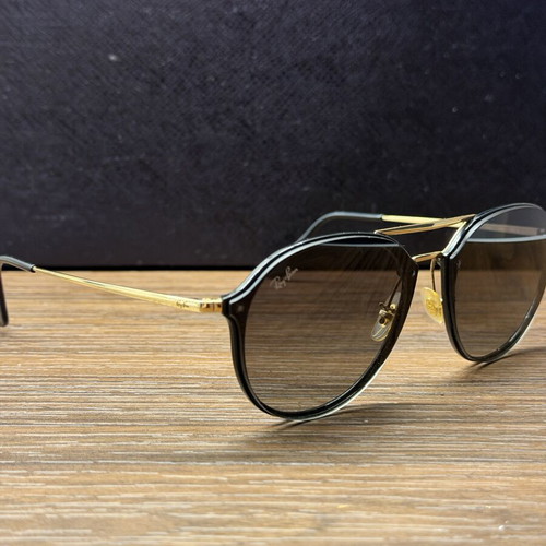Ray-Ban Blaze Clubmaster RB4292-N 601/11 sunglasses used, lenses need replacement