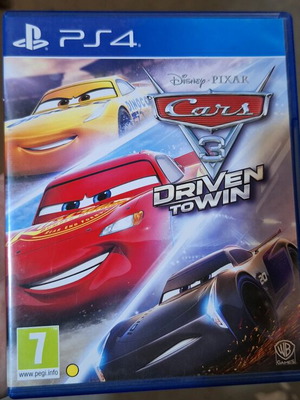 Cars 3 Driven to Win game for PlayStation 4 like new