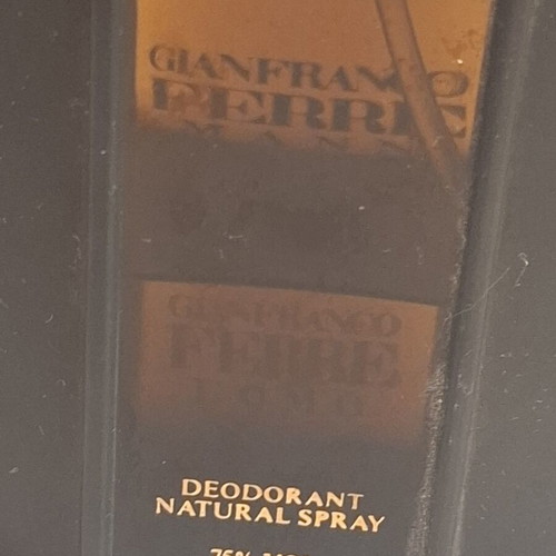 Gianfranco Ferré for Man Deodorant Natural Spray 125 ml used