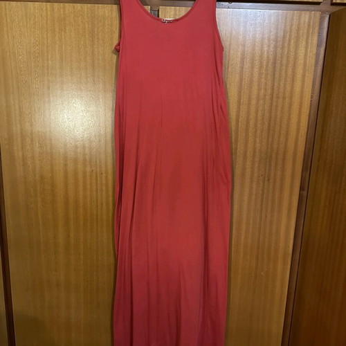 Maxi dress BSB like new, front opening, pleats, size M
