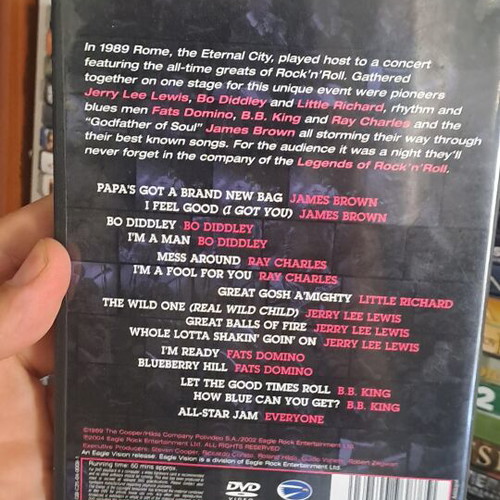 Legends of Rock'N'Roll DVD like new, authentic collectible
