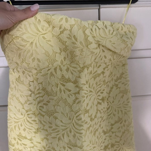 Mango mini dress, yellow, size M