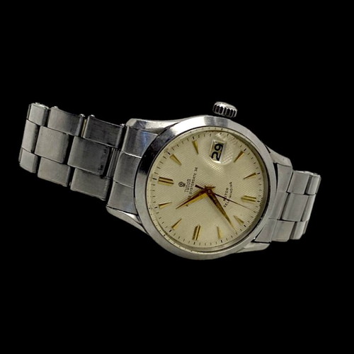 Tudor Prince Oysterdate 34 automatic watch with honeycomb dial