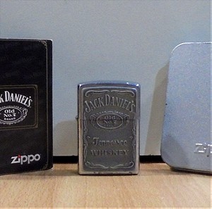 Jack Daniel's Tennessee Whiskey διαφημιστικός συλλεκτικός αναπτήρας zippo 2005
