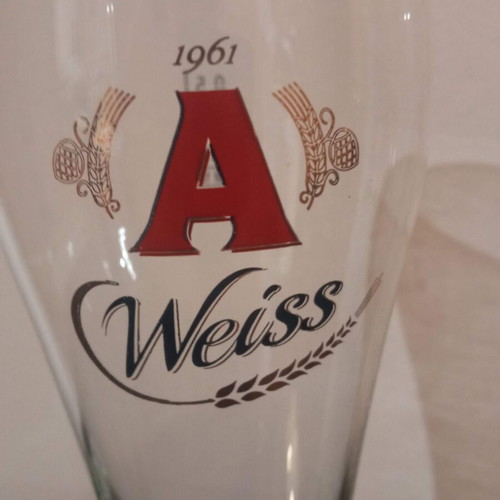 Alpha Weiss Beer Glasses set of 2 500ml like new