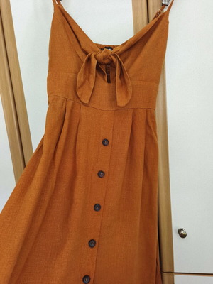 Paranoia long dress like new, brown, size S