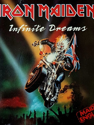 Iron Maiden Infinite Dreams 7" vinyl like new, metal