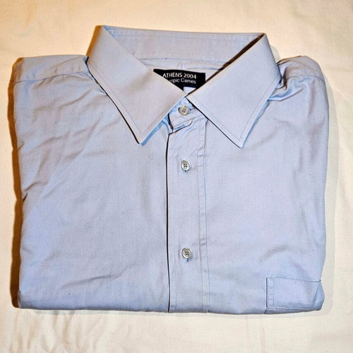 Athens 2004 Olympic Games men's shirt, blue, size XL