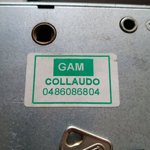 Potent 7000 lock for armored door like new with 5 keys
