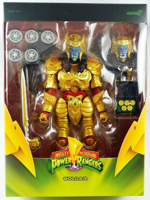 Power Rangers Goldar Super7 figure 20cm new