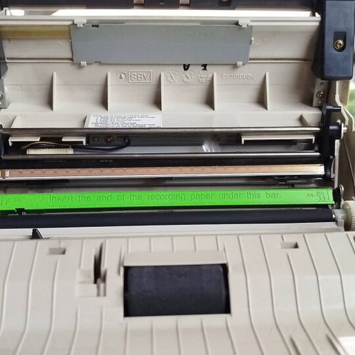 Panasonic KX-F2510 fax machine used with Auto Power On device