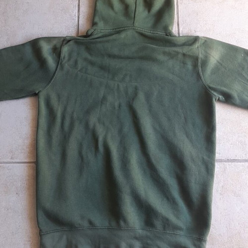 Abysse green hoodie used, size M