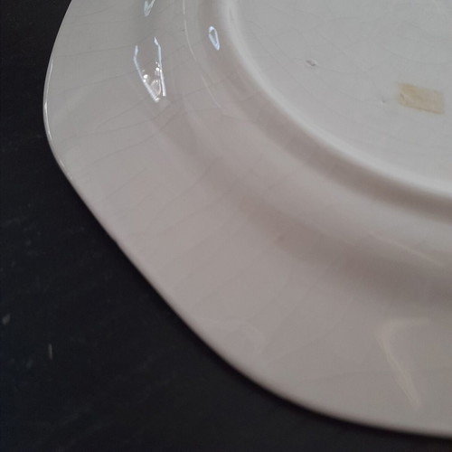 Vintage plates used, set of 2, 19cm diameter