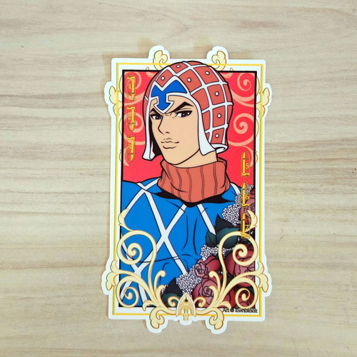 JoJo's Bizarre Adventure Guido Mista handmade sticker custom design