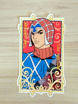 JoJo's Bizarre Adventure Guido Mista handmade sticker custom design