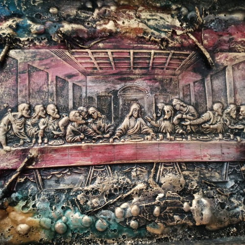 Last Supper embossed image new