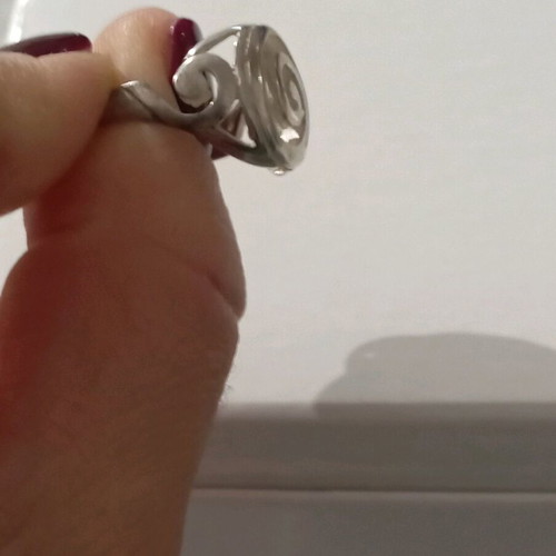 Silver 925 ring new with hallmark size 56-57