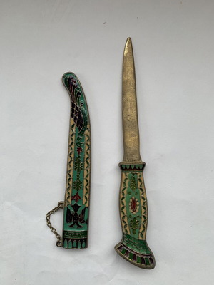 Vintage decorative letter opener 27 cm, like new
