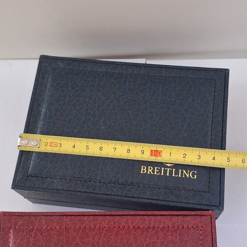 Watch boxes used, set of two with wooden interior
