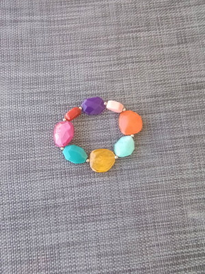 Colorful bracelet like new handmade