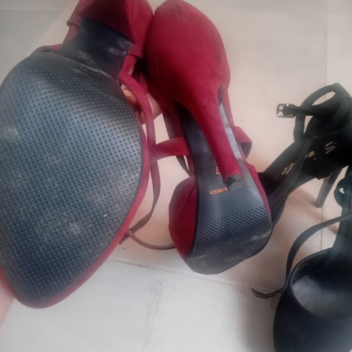Sante suede pumps size 37 used, 1+1 gift set