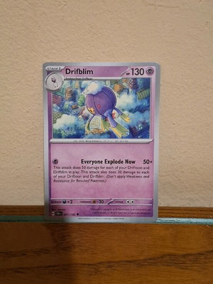 Pokemon Card Drifblim new
