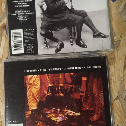 Alice in Chains CD pack used, Tripod album and Sap EP