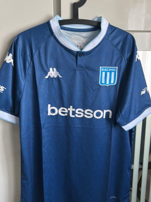 Racing Club 2025 Away Combat Jersey Kappa official new, size large