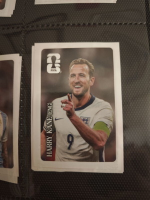 Harry Kane Panini x Coca Cola World Cup 2026 sticker used