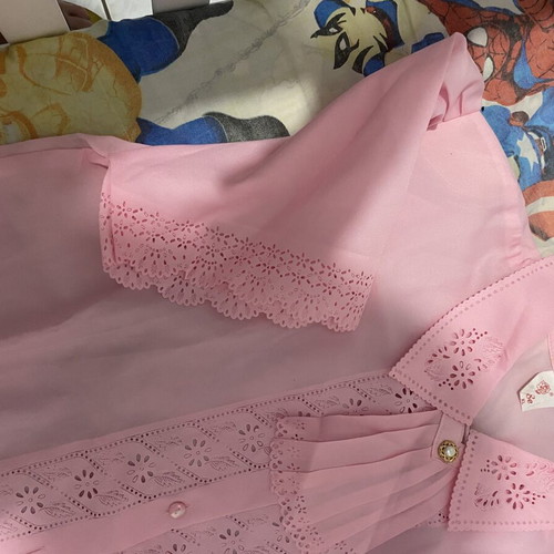 Women's pink shirt like new, size XL