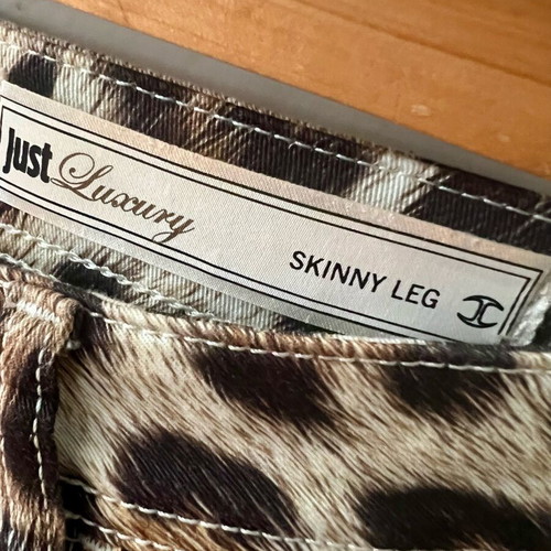 Just Cavalli leopard print pants like new