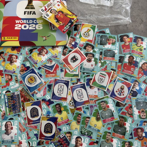 Panini FIFA World Cup 2026 Bundle with 280 Stickers and 50 Trading Cards