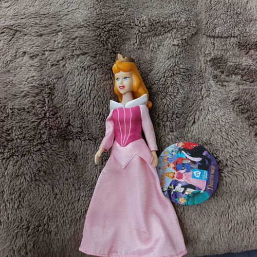 Sleeping Beauty Aurora vintage toy from Albert Heijn