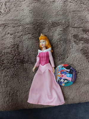 Sleeping Beauty Aurora vintage toy from Albert Heijn
